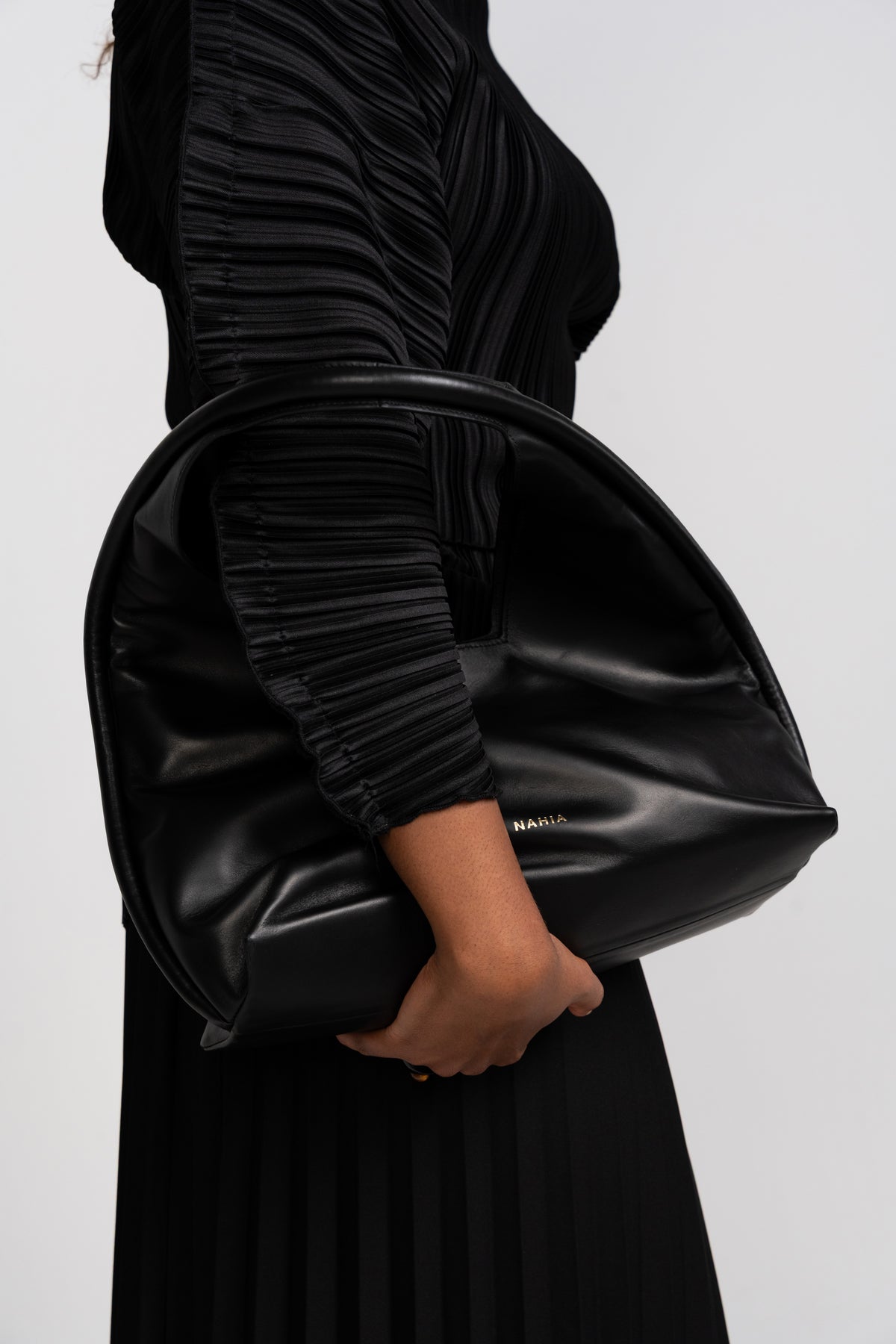 Kite Leather Bag - Black