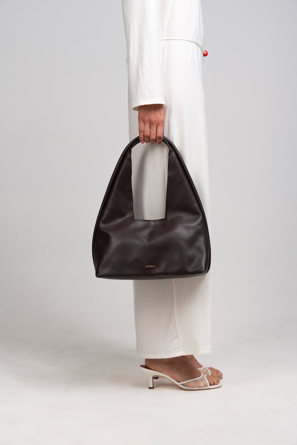 Kite Leather Bag - Dark Brown